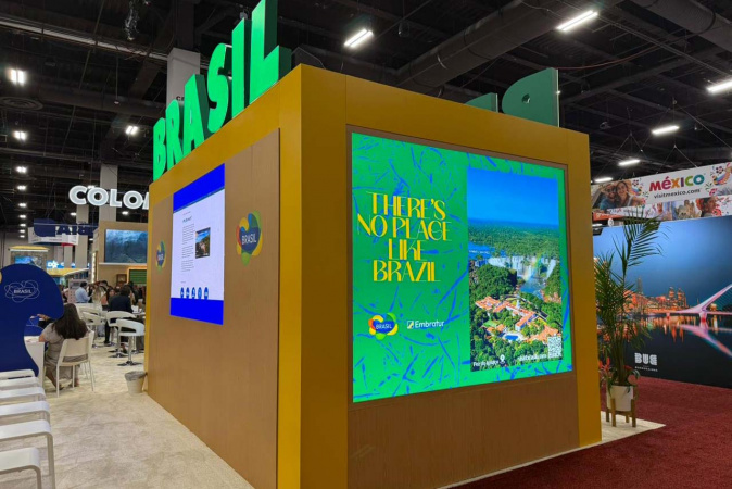 Em feira de turismo em Las Vegas, Paraná destaca Foz do Iguaçu e seus atrativos