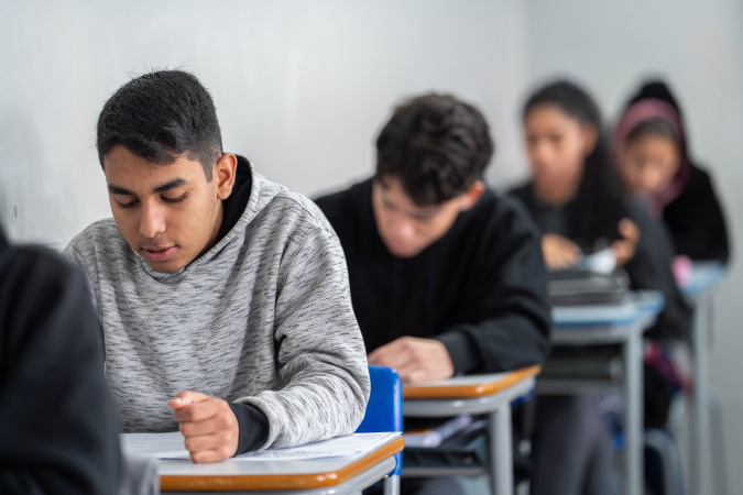 Etapa final do Saeb ainda mobiliza escolas: 64% das provas já foram concluídas