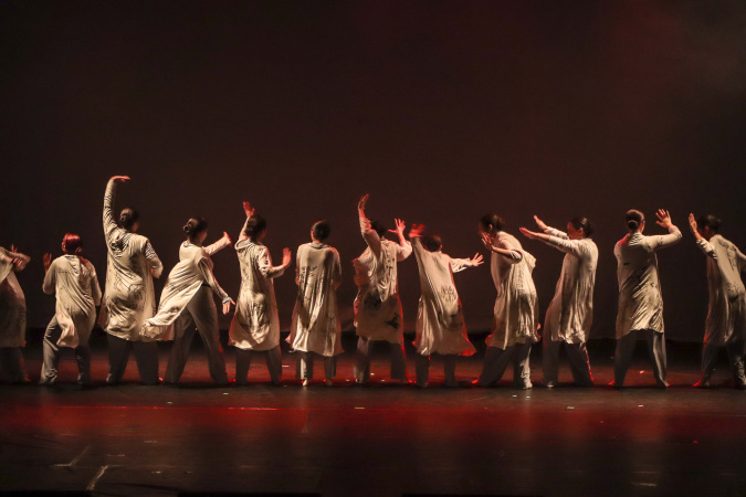 Guairinha recebe tributo a Poty Lazzarotto do Grupo de Dança Contemporânea do CEP