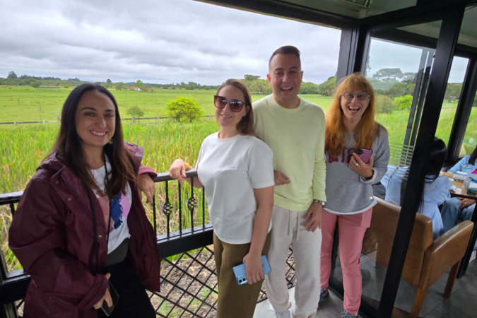 Agentes de viagens da Espanha estão no Paraná para conhecer atrativos turísticos