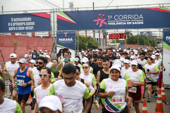 Corrida da Vigilância em Saúde é um sucesso e encerra ações do Paraná Rosa 2025