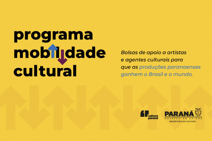 Estado lança nova edição de edital para circulação de artistas e agentes culturais do Paraná