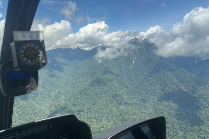 Forças de segurança mobilizaram centenas de profissionais para buscas no Pico Paraná
