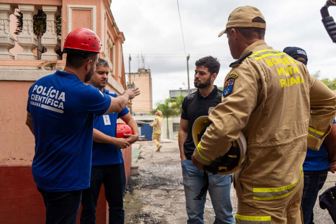 Aulas dos alunos do Instituto de Educação na Isulpar começam na quarta; Polícia Científica inicia investigação