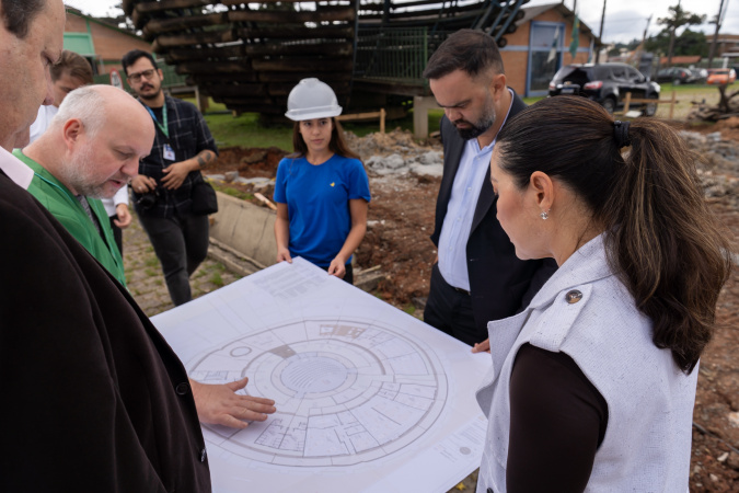 Em Pinhais, avançam as obras do planetário mais moderno da América Latina